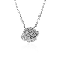 Zircon Silver Necklace
