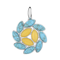 Turquoise Silver Pendant