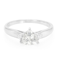 Himalayan Beryl Silver Ring