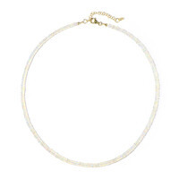 Welo Opal Silver Necklace