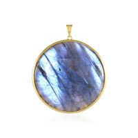 Labradorite Silver Pendant (Adela Silber)