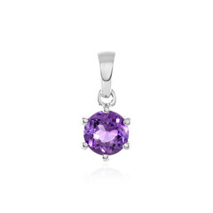 Uruguayan Amethyst Silver Pendant
