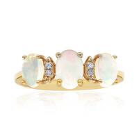 10K AAA Welo Opal Gold Ring
