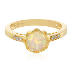 Welo Opal Silver Ring