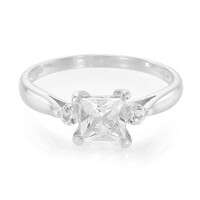 Petalite Silver Ring