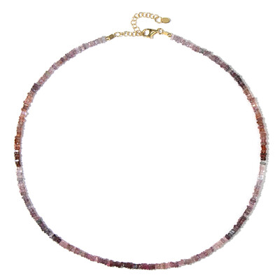 Fancy Spinel Silver Necklace