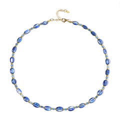 Brazilian Aquamarine Silver Necklace