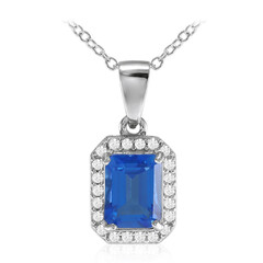 INDIGO BLUE TOPAZ Silver Necklace