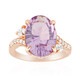 Bolivian Amethyst Silver Ring