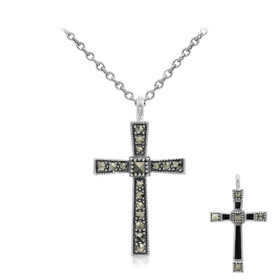 Marcasite Silver Necklace
