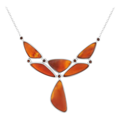 Agate Silver Necklace