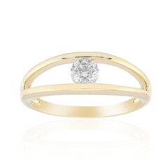 9K SI1 (G) Diamond Gold Ring
