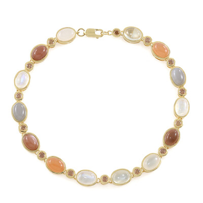White Moonstone Silver Bracelet (KM by Juwelo)