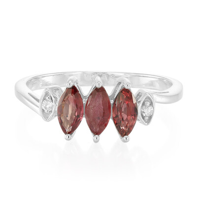 Malawi Ruby Silver Ring