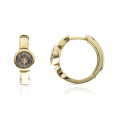 9K Colour Change Diaspore Gold Earrings (CUSTODANA)
