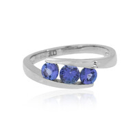 AAA Tanzanite Platinium Ring