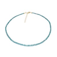 Indicolite Silver Necklace