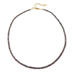 Zambian Emerald Silver Necklace
