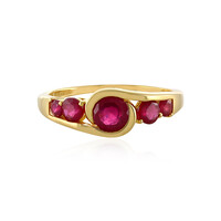 Madagascar Ruby Silver Ring