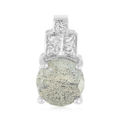 Romanian Spectrolite Silver Pendant
