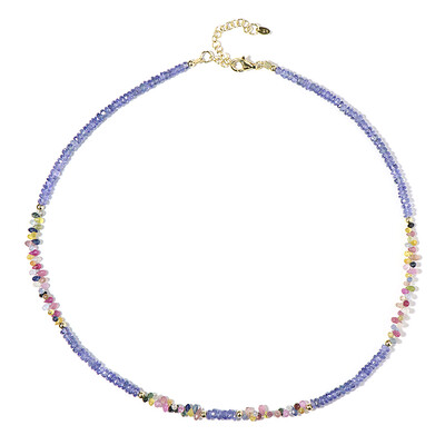 Tanzanite Silver Necklace (Riya)