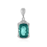 Esperanza Fluorite Silver Pendant