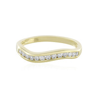 9K Flawless (F) Diamond Gold Ring (LUCENT DIAMONDS)