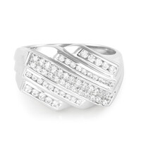 Zircon Silver Ring