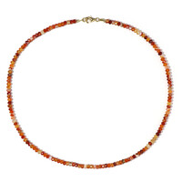 Carnelian Silver Necklace