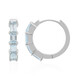 Sky Blue Topaz Silver Earrings