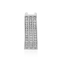 Zircon Silver Pendant