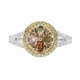 18K SI2 Fancy Diamond Gold Ring (CIRARI)