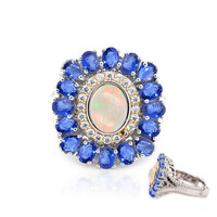 Welo Opal Silver Ring (Dallas Prince Designs)