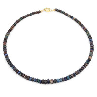 Mezezo Opal Silver Necklace