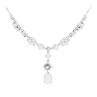 Welo Opal Silver Necklace