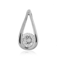 Flawless (F) Diamond Platinium Pendant (LUCENT DIAMONDS)