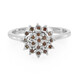 Fancy Diamond Silver Ring
