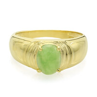 Imperial Chrysoprase Silver Ring