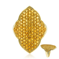 Citrine Silver Ring