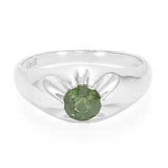 Mozambique Sapphire Silver Ring