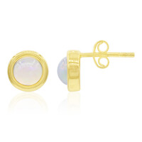 Welo Opal Silver Earrings