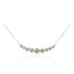 14K I1 (H) Diamond Gold Necklace (CIRARI)