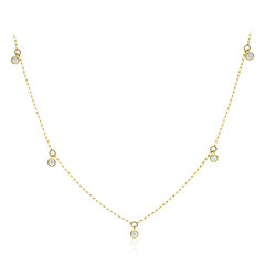 14K I1 (H) Diamond Gold Necklace (CIRARI)