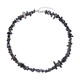 Silver Sheen Obsidian Silver Necklace