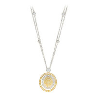 18K SI2 Yellow Diamond Gold Necklace (CIRARI)