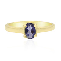 Iolite Silver Ring