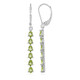 Peridot Silver Earrings