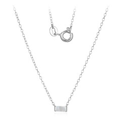 Mother of Pearl Silver Necklace