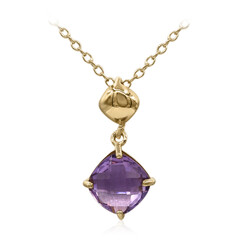 Amethyst Silver Necklace