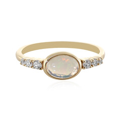 9K Welo Opal Gold Ring